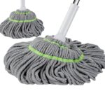 Hands-Free Twist Mop with Easy Wringing System – Microfiber Floor Cleaner - Image 4