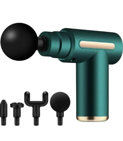 deep tissue massager gun, handheld muscle massager, fascia percussion massager, portable massage device