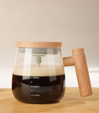 400ML Self Stirring Electric Coffee Mug from The Crazy Store – Automatic mixing, convenient and stylish