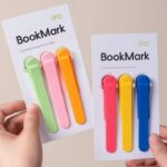 3 Pcs Silicone Bookmarks for Readers