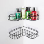 Metal Wall Corner Storage Shelf Rack - Image 4