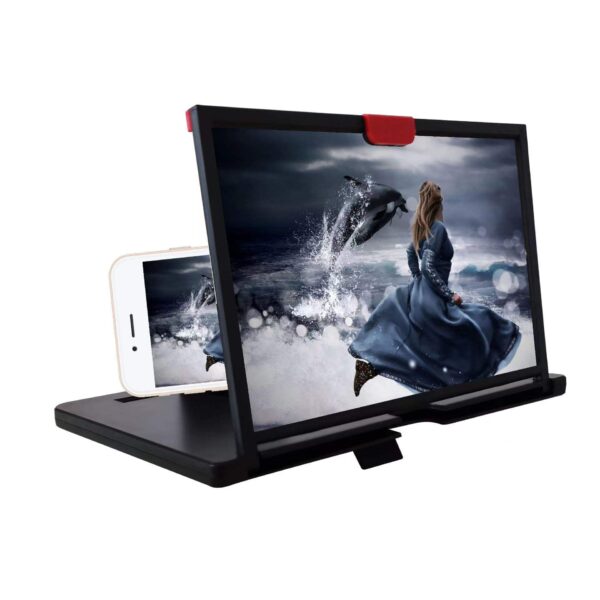3D HD Mobile Phone Screen Magnifier and Video Amplifier Stand