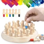 Wooden Memory Match Stick Chess Game - Image 5