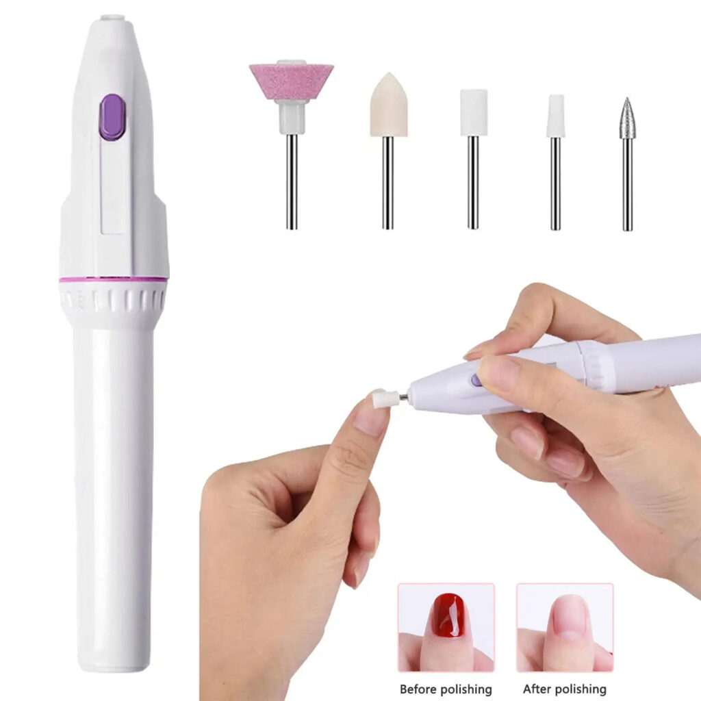 nail drill machine for shaping and polishing