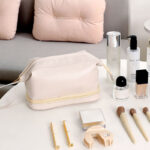 2-Layer Waterproof Makeup Bag – Travel Cosmetic Organizer - Image 4