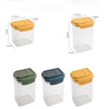 Snack Storage Jar with Holes – Airtight Fresh-Keeping Kitchen Container (1000ml) Pack of 3 - Image 4