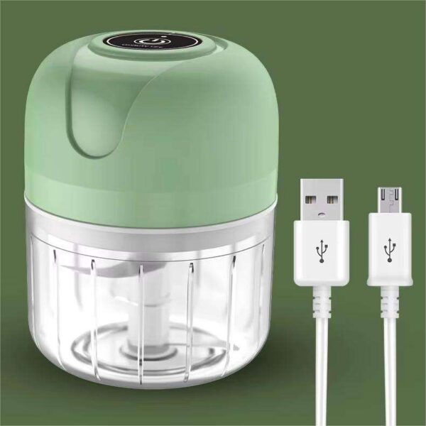 USB rechargeable garlic chopper