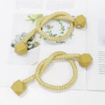 Curtain Tieback Rope Hooks – Polyester Ball Curtain Buckle Holder - Image 3