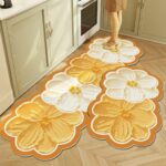 Kitchen Mat Set (2 Pc) – Non-Slip, Oil-Resistant & Absorbent Floor Mats - Image 3