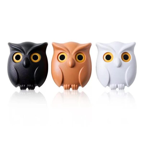 Owl Key Holder Wall Mount – Cute Magnetic Key Holder for Home Décor