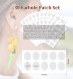 100PCS Ear Patch – Ear Lobe Support Tape for Heavy Earrings & Jhumkas - Image 3