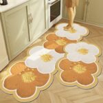 Kitchen Mat Set (2 Pc) – Non-Slip, Oil-Resistant & Absorbent Floor Mats - Image 2