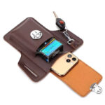 PU Leather Belt Pouch – Cell Phone Belt Holder for Men & Women - Image 6