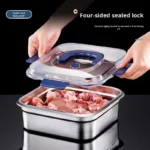 Food Storage Container With Blue Handle – 1800ml Airtight Kitchen Organizer - Image 6