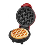 Mini Waffle Iron – Double Belgian Waffle Iron, Non-Stick Electric Cake Maker - Image 6