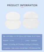 20 Pcs Sweat Pads – Disposable Underarm Sweat Absorbing Pads - Image 4