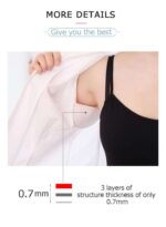 20 Pcs Sweat Pads – Disposable Underarm Sweat Absorbing Pads - Image 6