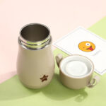 Lucky Star Stainless Steel Insulated Cup – 200ml Hot & Cold - Image 2