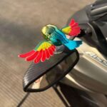 Flying Sparrow Bird Decoration – Car Dashboard Ornament - Image 6