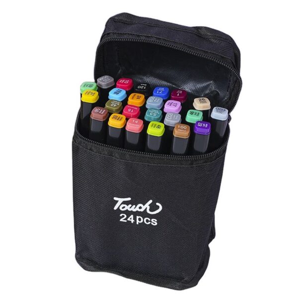 24 Pcs Color Markers Pen – Colorful Art Marker Set