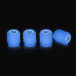 4Pcs Car Tyre Valve Cap – Wheel Air Valve Dust Cover Set - Image 3