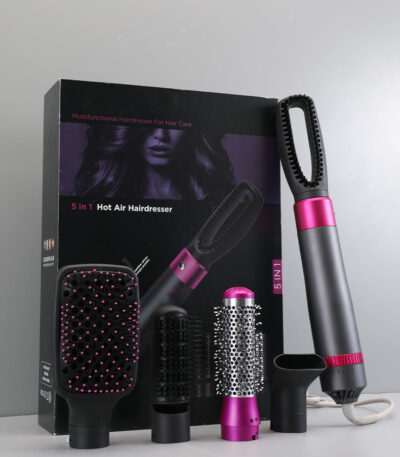 5 in 1 hair dryer comb styling tool
